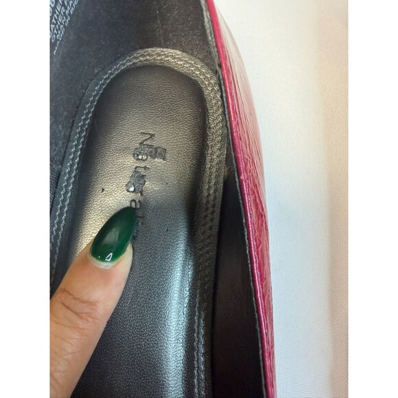 Naturalizer Flats Women Size 9M Maroon Pointed Toe Buckle Accent Casual Shoes - Picture 12 of 14